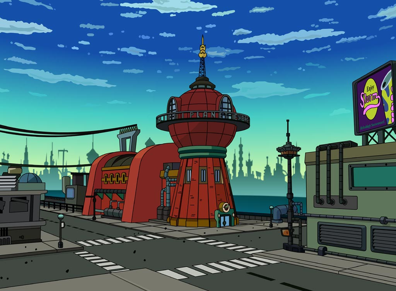 Illustration for article titled Dilapidated observatory looks like the Planet Express building